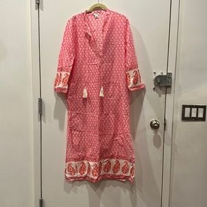 J Crew Cotton Beach Coverup/ Kaftan